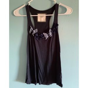 Abercrombie & Fitch Navy Blue Tank Top